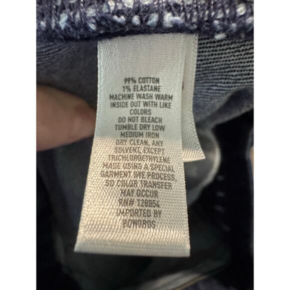 Bonobos Mens Straight Leg Dark Wash Jeans Size 34 x 32 (ACTUAL 33 X‎ 31) - Picture 7 of 8